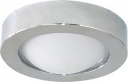 Светильник потолочный, MR16 G5.3 с матовым стеклом, хром, DL204 арт.18576
