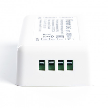 Контроллер RGB для светодиодной ленты с П/У белый, 12-24V, LD63 арт.48030
