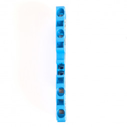 Зажим пружинный, 4-проводной проходной ЗНИ - 4.0 (JXB ST 4), синий STEKKER арт.39972