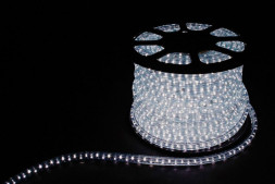 Дюралайт светодиодный Feron LED-F5W 5-х жильный , белый 7000K 6Вт/м 144LED/м 50м 220V арт.26109