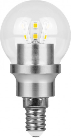 Лампа светодиодная Feron LB-40 Шарик E14 4,5W 6400K арт.25464