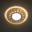 Светильник встраиваемый с белой LED подсветкой Feron 8585-2 потолочный MR16 G5.3 желтый