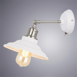 Светильник настенный Arte Lamp A5067AP-1WH LIDO белый 1хE27х60W 220V