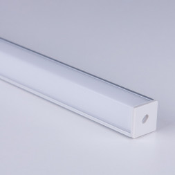 Квадратный угловой алюминиевый профиль для светодиодной ленты Elektrostandard LL-2-ALP009
