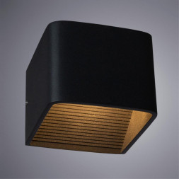 Светильник настенный Arte Lamp A1423AP-1BK SCATOLA черный LEDх5W 3000К 220V