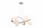 Светильник потолочный Linvel LV 9414/6 Элея Золото жемчужное G9 40W