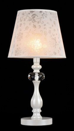 Настольная лампа Freya FR2306-TL-01-W Adelaide Жемчужный белый 1хE14х40W AC220-240V IP20