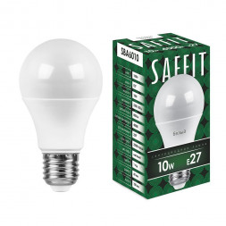 Лампа светодиодная SAFFIT SBA6010 Шар E27 10W 4000K