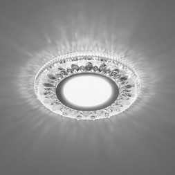 Светильник встраиваемый с белой LED подсветкой Feron CD903 потолочный MR16 G5.3 белый арт.28846