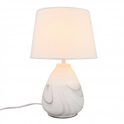 Настольная лампа Omnilux OML-82104-01 Parisis 1хE14х40W белый