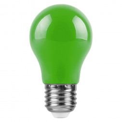 Лампа светодиодная Feron LB-375 E27 3W зеленый арт.25922