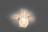 Светильник встраиваемый Feron JD117 потолочный JCD9 G9 матовый, золотистый