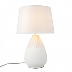 Настольная лампа Omnilux OML-82114-01 Parisis 1хE27х60W белый