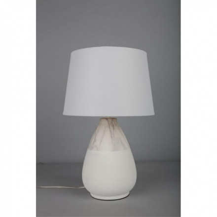 Настольная лампа Omnilux OML-82114-01 Parisis 1хE27х60W белый