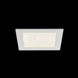 Светильник LINVEL SPL1  6W 4000 K  квадрат, размер 120*120