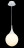 Светильник подвесной Maytoni P225-PL-200-N Dewdrop Белый 1xE27x8W