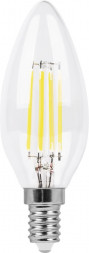 Лампа светодиодная диммируемая Feron LB-68 Свеча E14 5W 4000K арт.25652