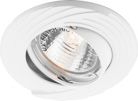 Светильник встраиваемый Feron DL6227 потолочный MR16 G5.3 белый поворотный