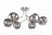 Светильник потолочный LINVEL LV 9326/6 Роу Хром Е14 40W