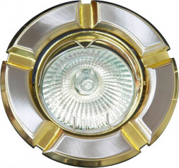 Светильник встраиваемый Feron 098T-MR16 потолочный MR16 G5.3 титан-золото арт.17640