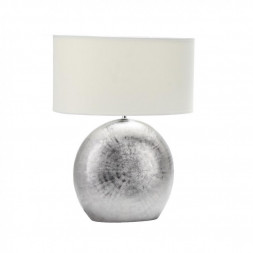 Настольная лампа Omnilux OML-82314-01 Valois 1хE27х60W Серебро