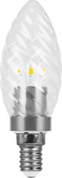 Лампа светодиодная Feron LB-77 Свеча E14 3,5W 4000К арт.25333