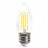 Лампа светодиодная Feron LB-66 Свеча E27 7W 4000K арт.38271