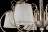 Люстра потолочная Freya FR2020-CL-06-BG Simone Кремовый с Золотом 6хE14х40W AC220-240V IP20