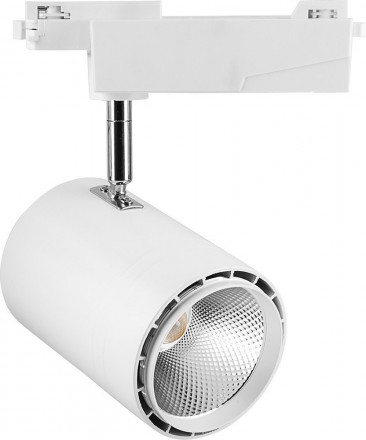 Светодиодный светильник Feron AL104 трековый однофазный на шинопровод 50W 4000K, 35 градусов, белый