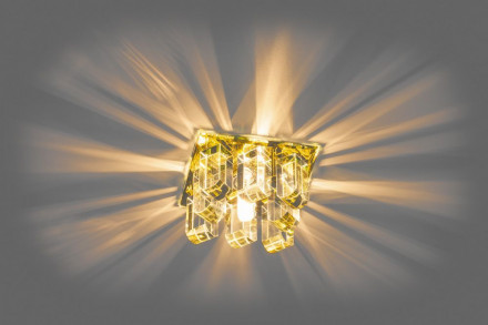 Светильник встраиваемый Feron 1570 потолочный JС G5.3 желтый