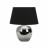 Настольная лампа Omnilux OML-82504-01 Velay 1хE27х60W Черный+хром