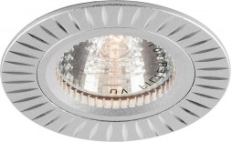 Светильник встраиваемый Feron GS-M394 потолочный MR16 G5.3 серебристый