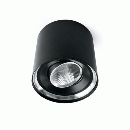 Светодиодный светильник Feron AL515 накладной 5W 4000K черный поворотный арт.29887