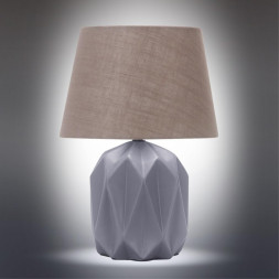 Настольная лампа Omnilux OML-82704-01 Sedini 1хE27х60W серый