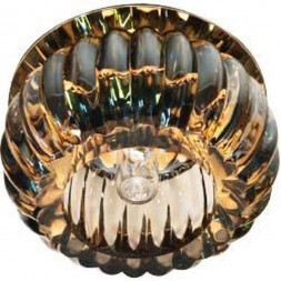 Светильник потолочный,JCD9 35W G9, желтый,золото, с лампой, С1010 арт.28135