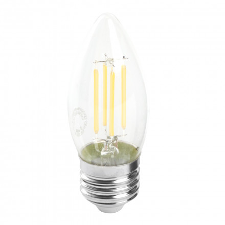 Лампа светодиодная Feron LB-66 Свеча E27 7W 6400K арт.38272