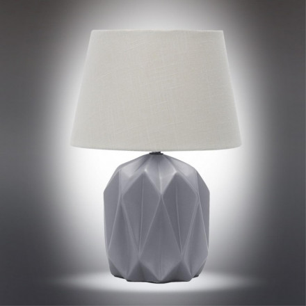 Настольная лампа Omnilux OML-82714-01 Sedini 1хE27х60W серый