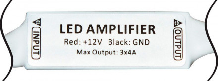 Усилитель для светодиодной ленты (мультиколор) 12V MAX^144w c разъемами  LD107,  LD52