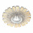 370325 SPOT NT17 261 белый/золото Встраиваемый декоративный светильник GX5.3 50W 12V PATTERN