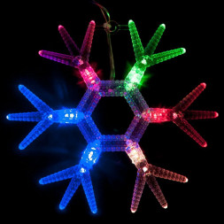 Светодиодная гирлянда Feron CL58 фигурная 220V разноцветная c питанием от сети арт.26824