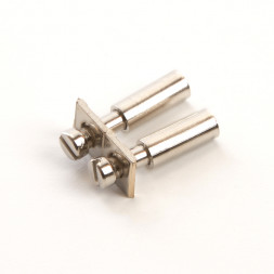 Центральная перемычка для ЗНИ 6 мм (JXB 6) 2PIN LD558-2-60, STEKKER (DIY упаковка 20 шт) арт.49131