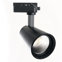 Светодиодный светильник Feron AL100 трековый однофазный на шинопровод 20W 4000K 35 градусов черный арт.41606