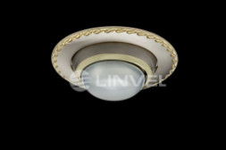 Светильник LINVEL 125  R-50  Е14  (NM/G) титан/золото