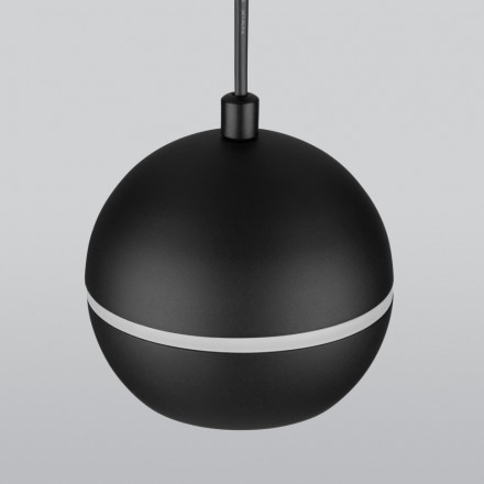 Подвесной светодиодный светильник черный Elektrostandard DLS023
