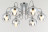 Светильник потолочный LINVEL LV 9375/6  Хром Е27 40W