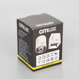Спот потолочный Citilux CL7440102 Старк Белый+Хром LED 12W 3500K