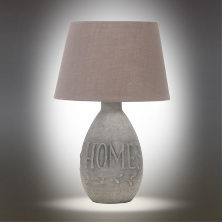 Настольная лампа Omnilux OML-83104-01 Caldeddu 1хE27х60W серый
