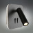 Светильник настенный Omnilux OML-20711-02 Arcevia LEDх6+3W 3000K черный