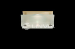 Светильник LINVEL 150 (DS10G) SG квадратный литой со стеклом под MR-16