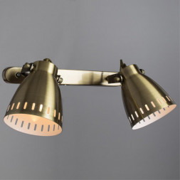 Светильник настенный Arte Lamp A2214AP-2AB LUNED античная бронза 2хE27х40W 220V